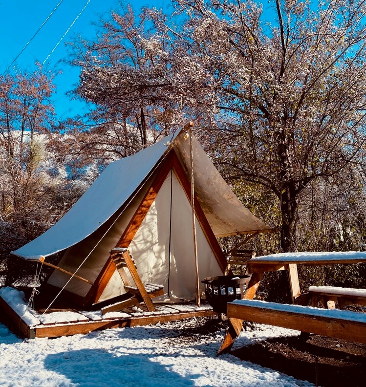 La Villa Glamping Un hospedaje distinto en el Cajón del Maipo ⛺